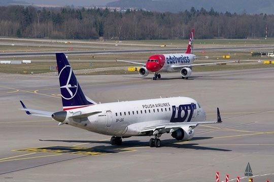 Польський авіаперевізник LOT започаткував рейс із Києва до Бидгоща